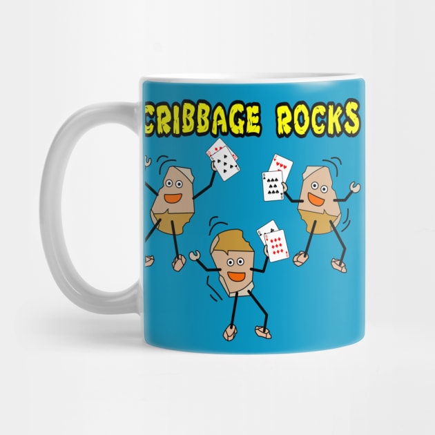 Cribbage Rocks by Barthol Graphics